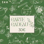 Carte cadeau Tabioa 30€, offrir des infusions bio haut de gamme