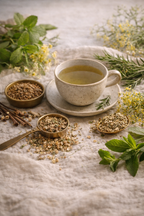 Infusion Tabioa digestion, plantes biologiques pour le confort digestif (menthe douce, anis vert, kinkeliba, etc.)